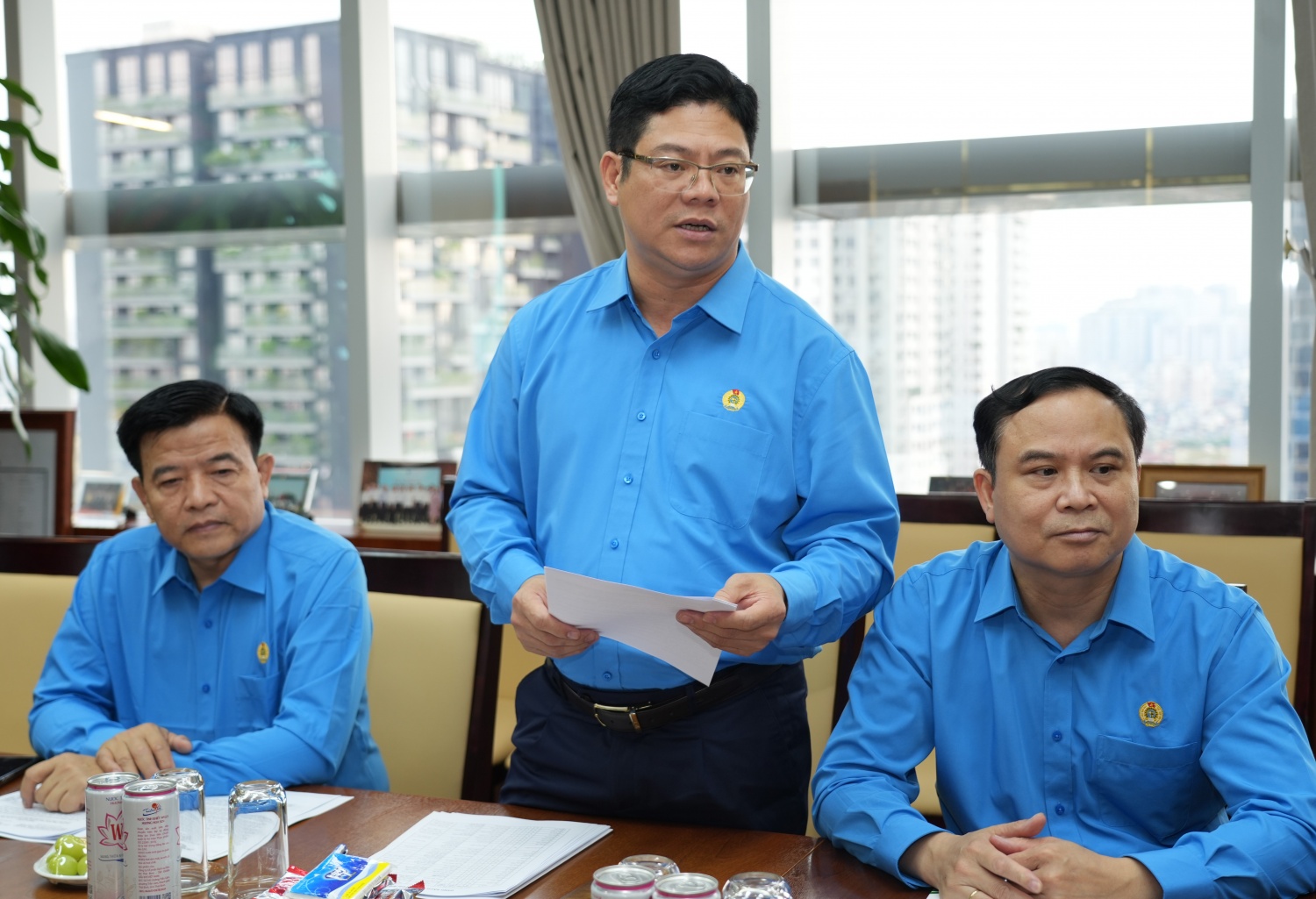 Lãnh đạo Petrovietnam gặp mặt đoàn đại biểu Công đoàn Petrovietnam dự Đại hội Công đoàn Việt Nam lần thứ XIV
