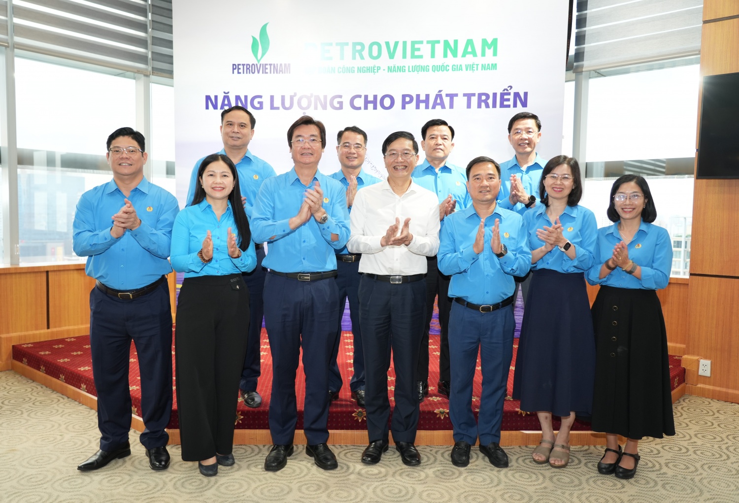 Công đoàn Petrovietnam gặp mặt đoàn đại biểu dự Đại hội Công đoàn Việt Nam lần thứ XIV