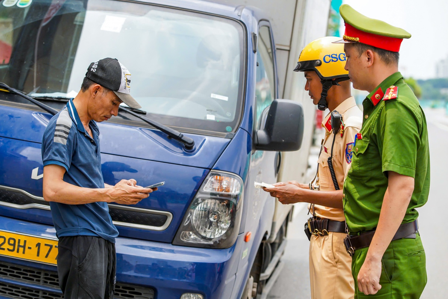 Công an Hà Nội thử nghiệm 