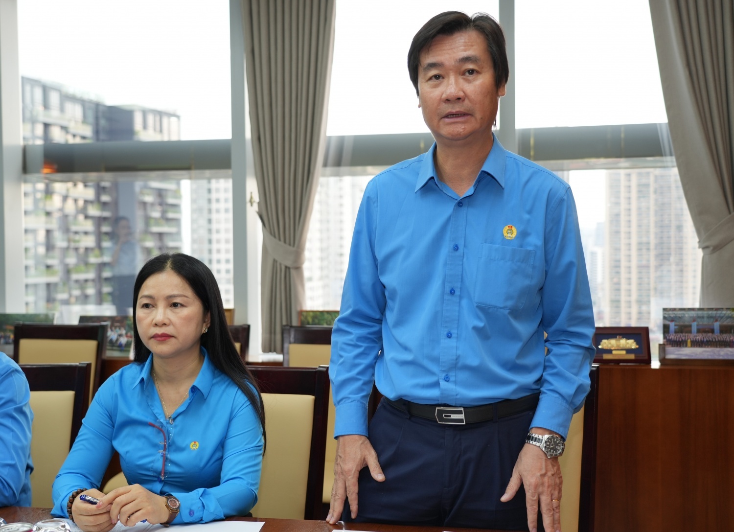 Lãnh đạo Petrovietnam gặp mặt đoàn đại biểu Công đoàn Petrovietnam dự Đại hội Công đoàn Việt Nam lần thứ XIV