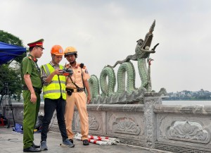 [VIDEO] Công an Hà Nội thí điểm UAV giám sát an ninh trật tự