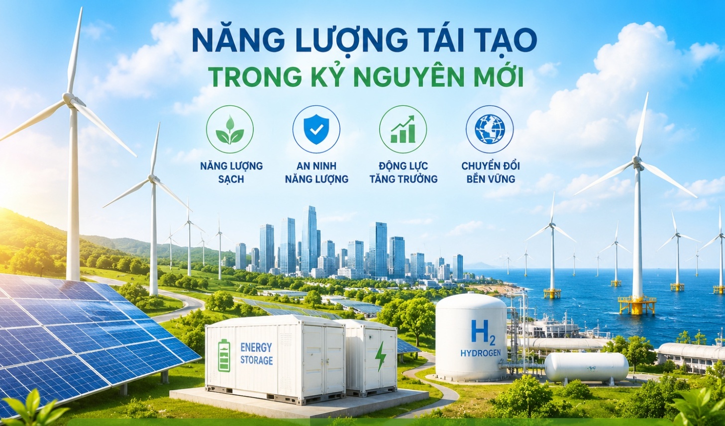 Bài 1: Năng lượng tái tạo không chỉ là câu chuyện môi trường