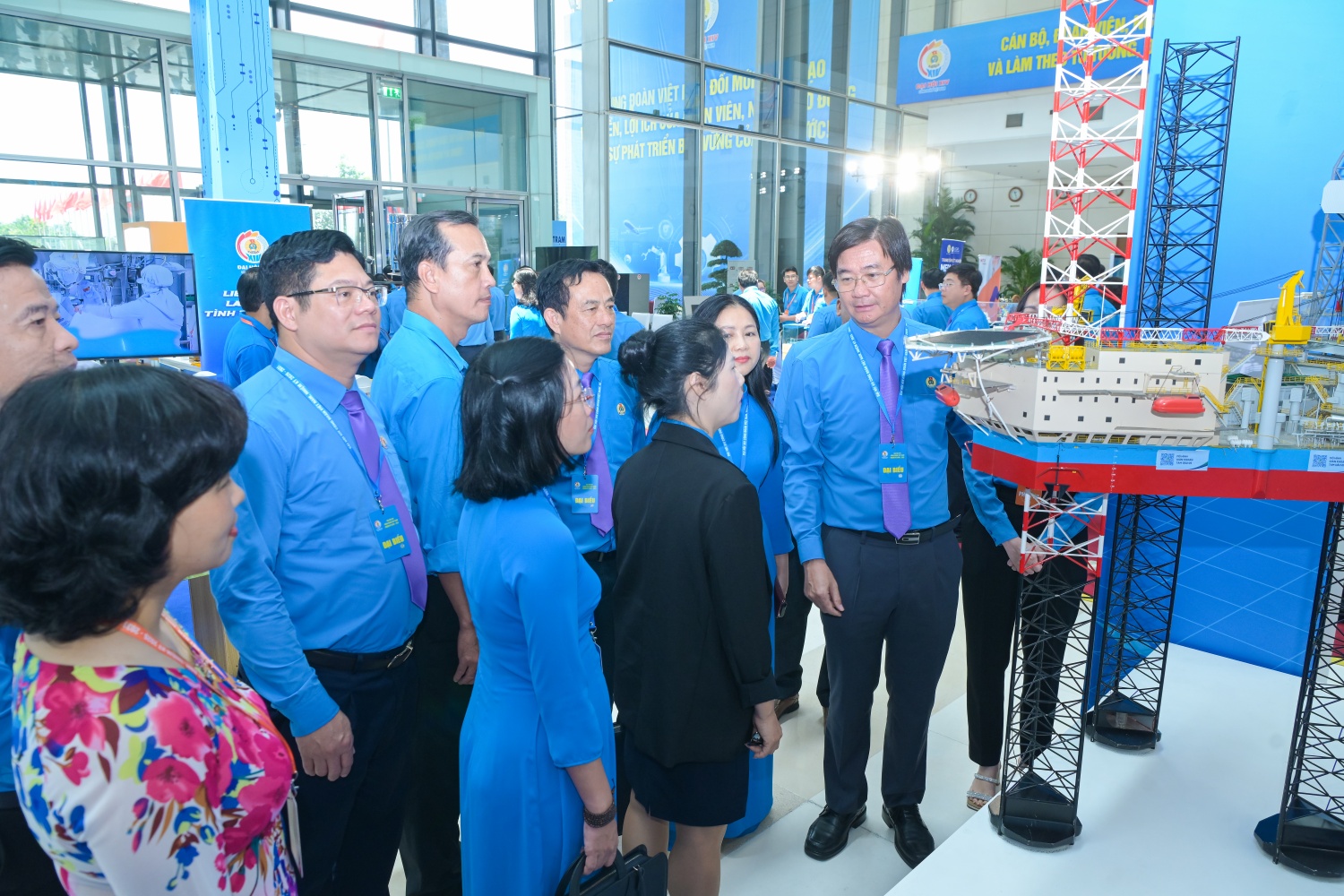 đồng chí Nguyễn Mạnh Kha - Ủy viên Ban Chấp hành Tổng LĐLĐVN, Chủ tịch Công đoàn Petrovietnam