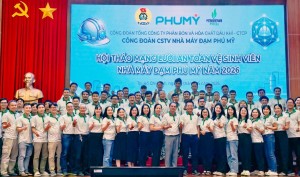 Công đoàn PVFCCo: Dấu ấn Tháng Công nhân từ sự chăm lo thiết thực, kịp thời