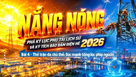 Nắng nóng phá kỷ lục phụ tải lịch sử và kỳ tích bảo đảm điện hè 2026: Bài 4 - Thế trận đa chủ thể: Sức mạnh tổng lực phía nguồn