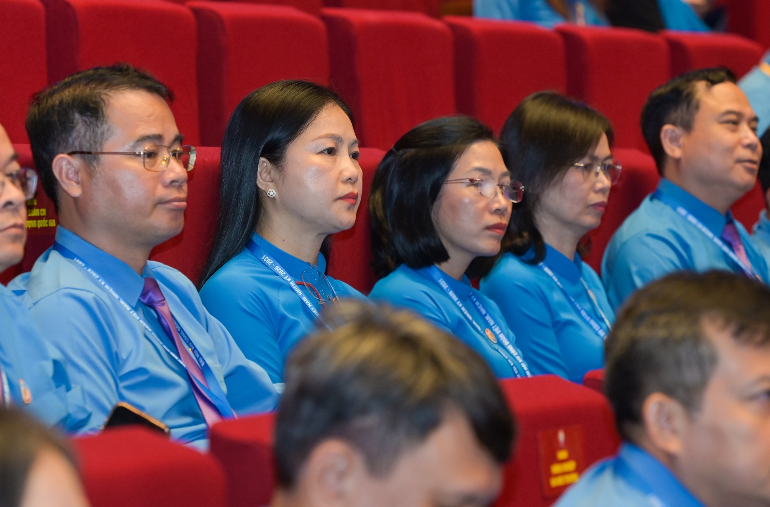 [Chùm ảnh] Đoàn Đại biểu Công đoàn Petrovietnam dự Phiên khai mạc trọng thể Đại hội Công đoàn Việt Nam lần thứ XIV