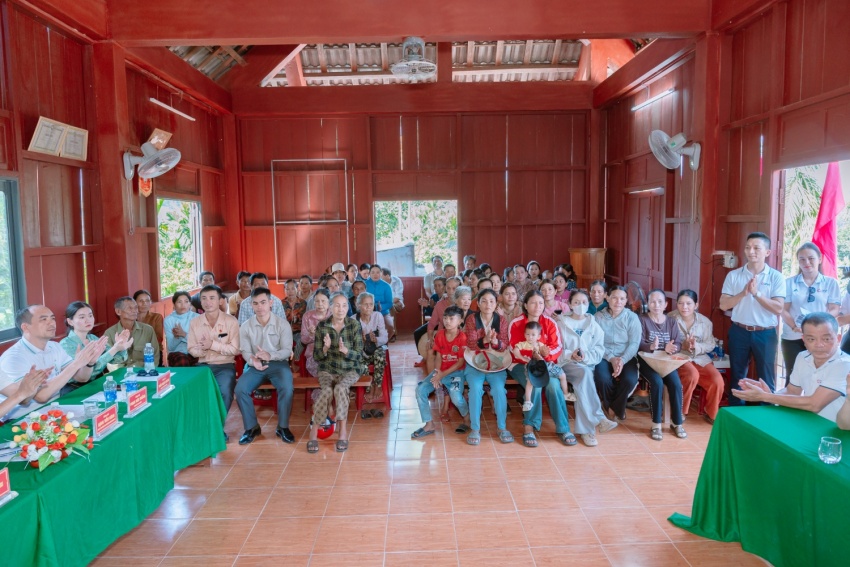 PVI tổ chức Lễ khởi công xây dựng công trình nước sinh hoạt cho nhân dân thôn Nước Oa, xã Trà Tân, TP Đà nẵng