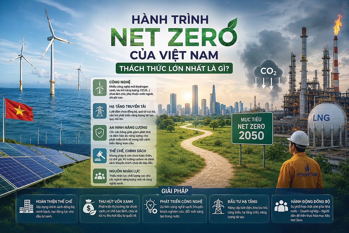 Việt Nam trên hành trình Net Zero Việt Nam trên hành trình Net Zero