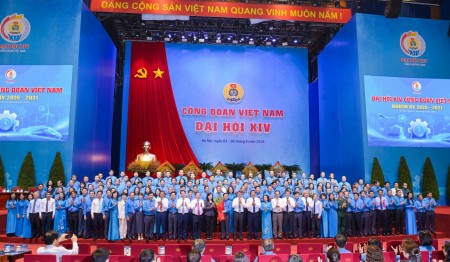 Toàn văn Nghị quyết Đại hội Công đoàn Việt Nam lần thứ XIV