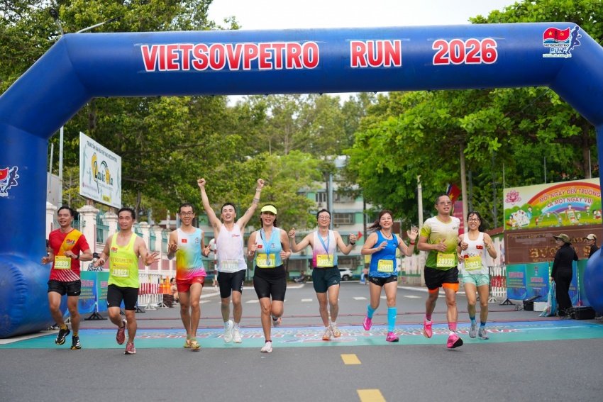 Vietsovpetro Run 2026: Bản lĩnh bứt phá, lan tỏa khát vọng tuổi 45