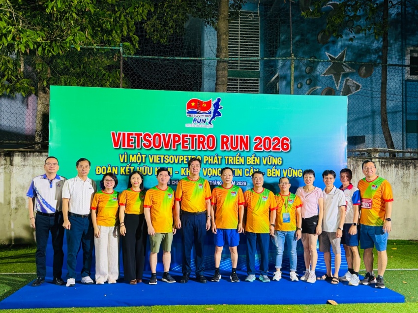 Vietsovpetro Run 2026: Bản lĩnh bứt phá, lan tỏa khát vọng tuổi 45