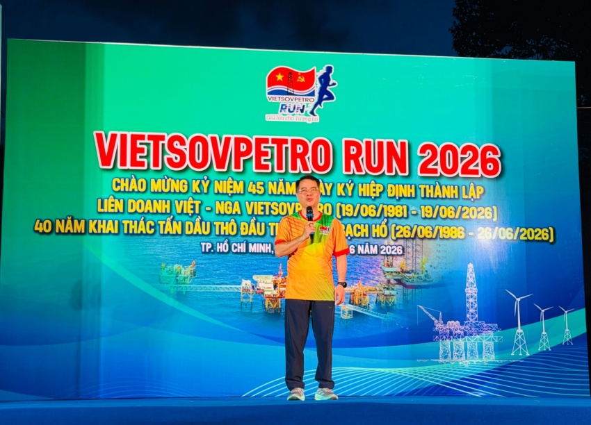 Vietsovpetro Run 2026: Bản lĩnh bứt phá, lan tỏa khát vọng tuổi 45
