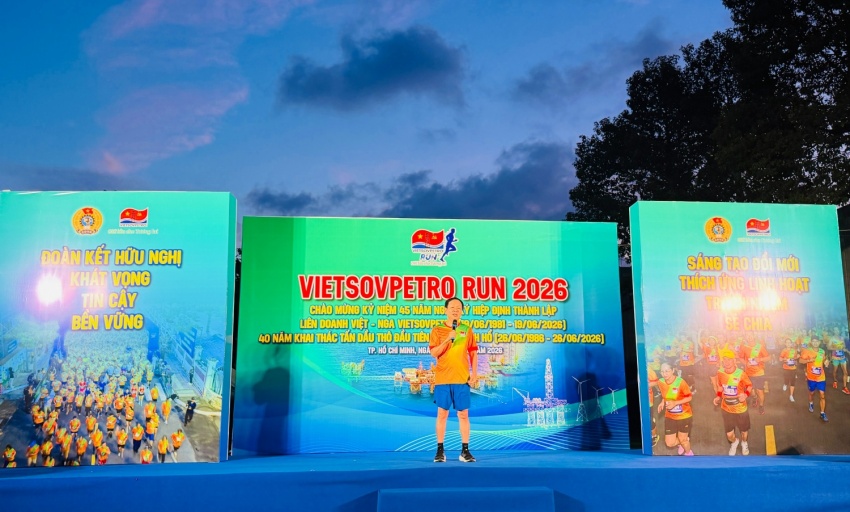 Vietsovpetro Run 2026: Bản lĩnh bứt phá, lan tỏa khát vọng tuổi 45