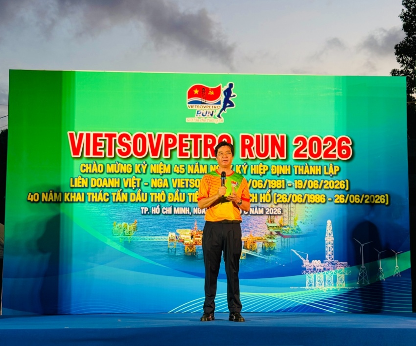 Vietsovpetro Run 2026: Bản lĩnh bứt phá, lan tỏa khát vọng tuổi 45