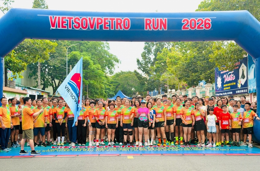 Vietsovpetro Run 2026: Bản lĩnh bứt phá, lan tỏa khát vọng tuổi 45