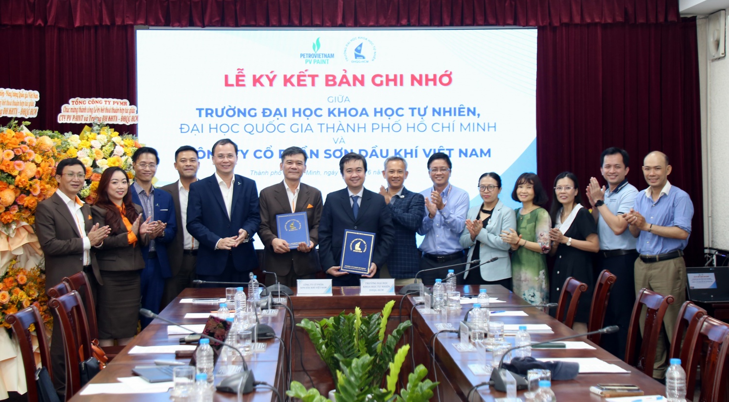 PV Paint và Trường Đại học Khoa học Tự nhiên TP HCM thúc đẩy nghiên cứu vật liệu và công nghệ sơn tiên tiến PV Paint và Trường Đại học Khoa học Tự nhiên TP HCM thúc đẩy nghiên cứu vật liệu và công nghệ sơn tiên tiến