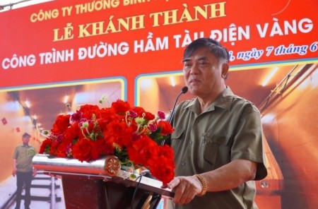 Tập đoàn Hòa Bình khánh thành công trình đường hầm tàu điện vàng