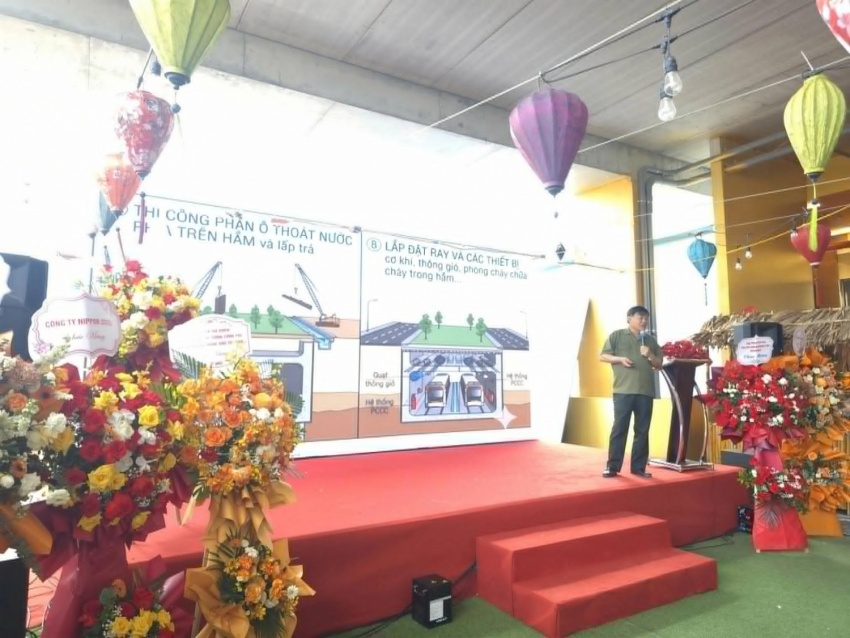 Tập đoàn Hòa Bình khánh thành công trình đường hầm tàu điện vàng Tập đoàn Hòa Bình khánh thành công trình đường hầm tàu điện vàng