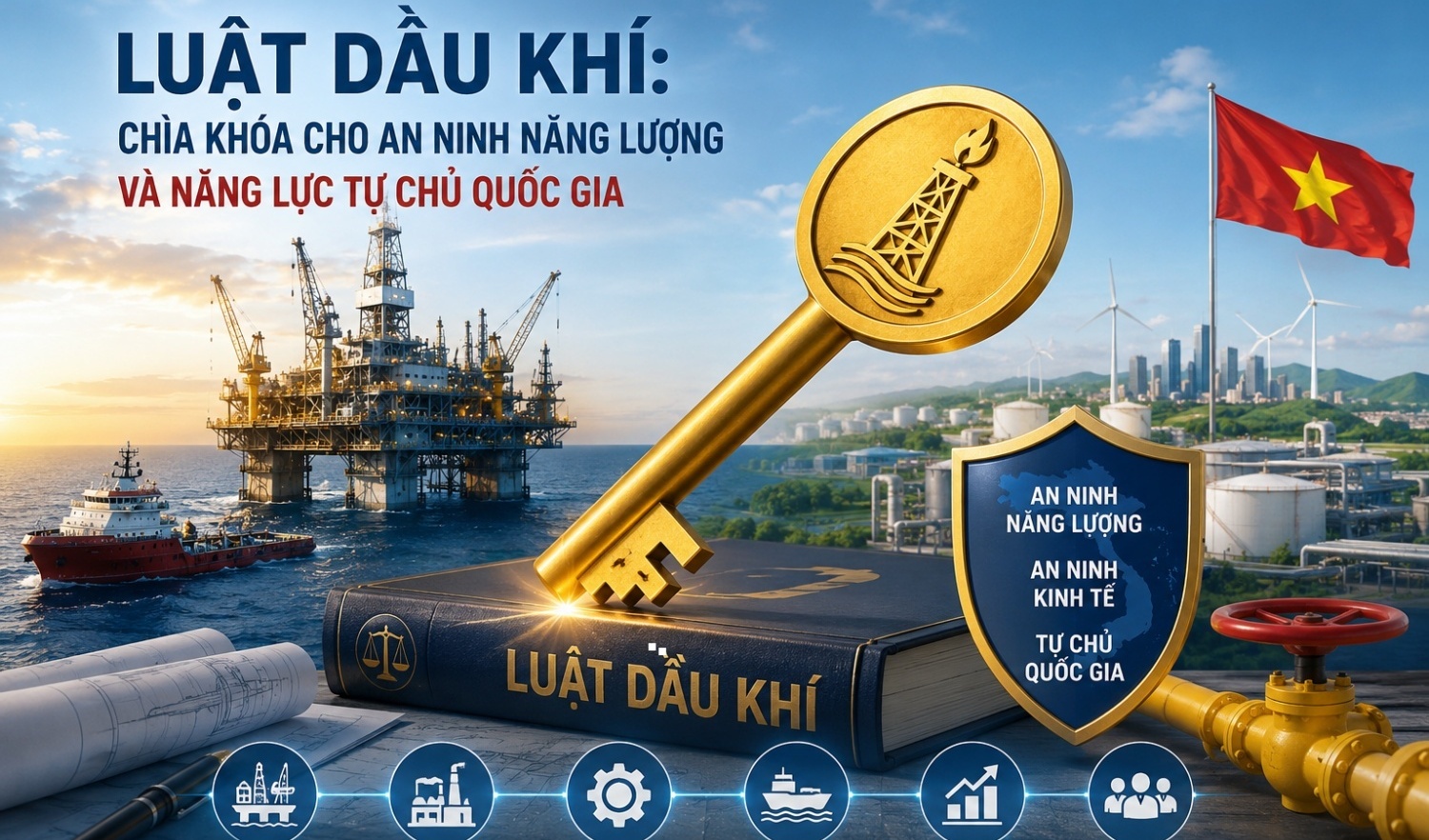 Luật Dầu khí: “Chìa khóa” cho an ninh năng lượng và năng lực tự chủ quốc gia