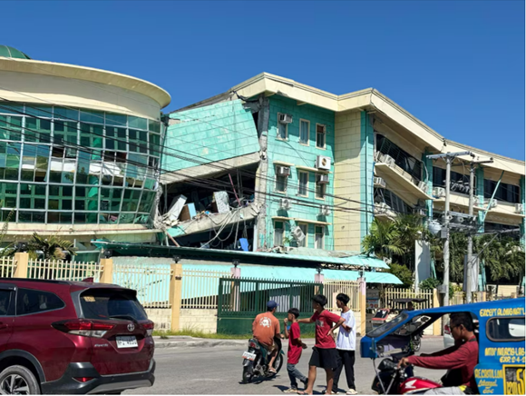 Động đất dữ dội ở Philippines Động đất dữ dội ở Philippines