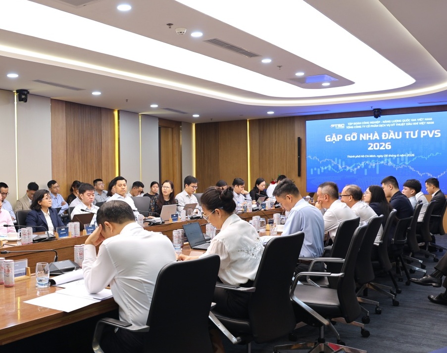 PTSC gặp gỡ nhà đầu tư năm 2026: Củng cố nền tảng tăng trưởng, mở rộng không gian phát triển