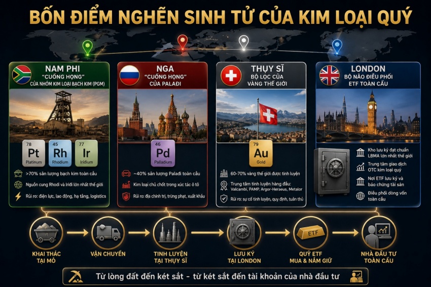 ETF kim loại quý và các điểm nghẽn sinh tử - Kỳ 1: Ai đang nắm 