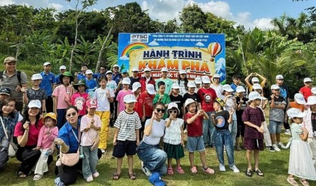 PTSC G&S tổ chức “Hành trình khám phá” cho con em người lao động