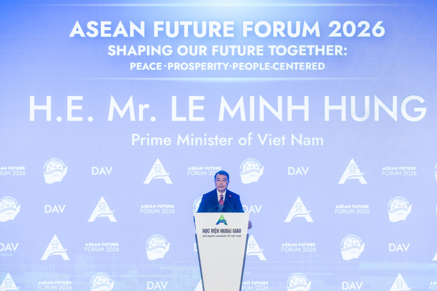 Thủ tướng Lê Minh Hưng: Ba tầm vóc chiến lược định hình tương lai ASEAN Thủ tướng Lê Minh Hưng: Ba tầm vóc chiến lược định hình tương lai ASEAN