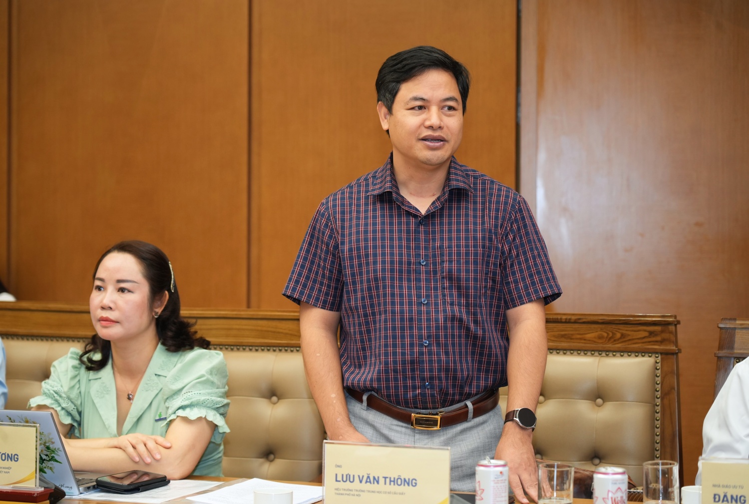 Thầy Lưu Văn Thông, Hiệu trưởng Trường THCS Cầu Giấy (Hà Nội) chia sẻ về kinh nghiệm xây dựng hệ sinh thái STEM Thầy Lưu Văn Thông, Hiệu trưởng Trường THCS Cầu Giấy (Hà Nội) chia sẻ về kinh nghiệm xây dựng hệ sinh thái STEM