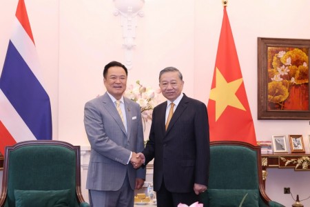 Tổng Bí thư, Chủ tịch nước Tô Lâm tiếp Thủ tướng Thái Lan