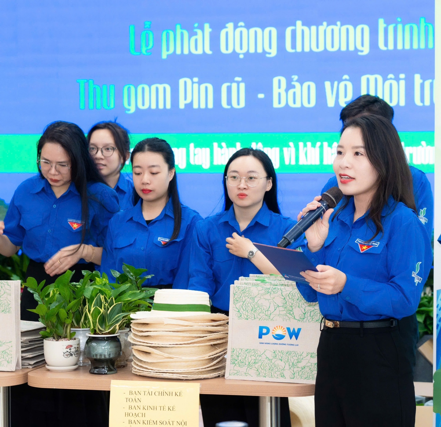 Đồng chí Nguyễn Huyền My – Bí thư Đoàn thanh niên PV Power phát biểu tại chương trình Đồng chí Nguyễn Huyền My – Bí thư Đoàn thanh niên PV Power phát biểu tại chương trình
