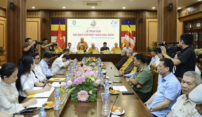 Vinh danh 35 tác phẩm tại Giải Báo chí Phật giáo năm 2025