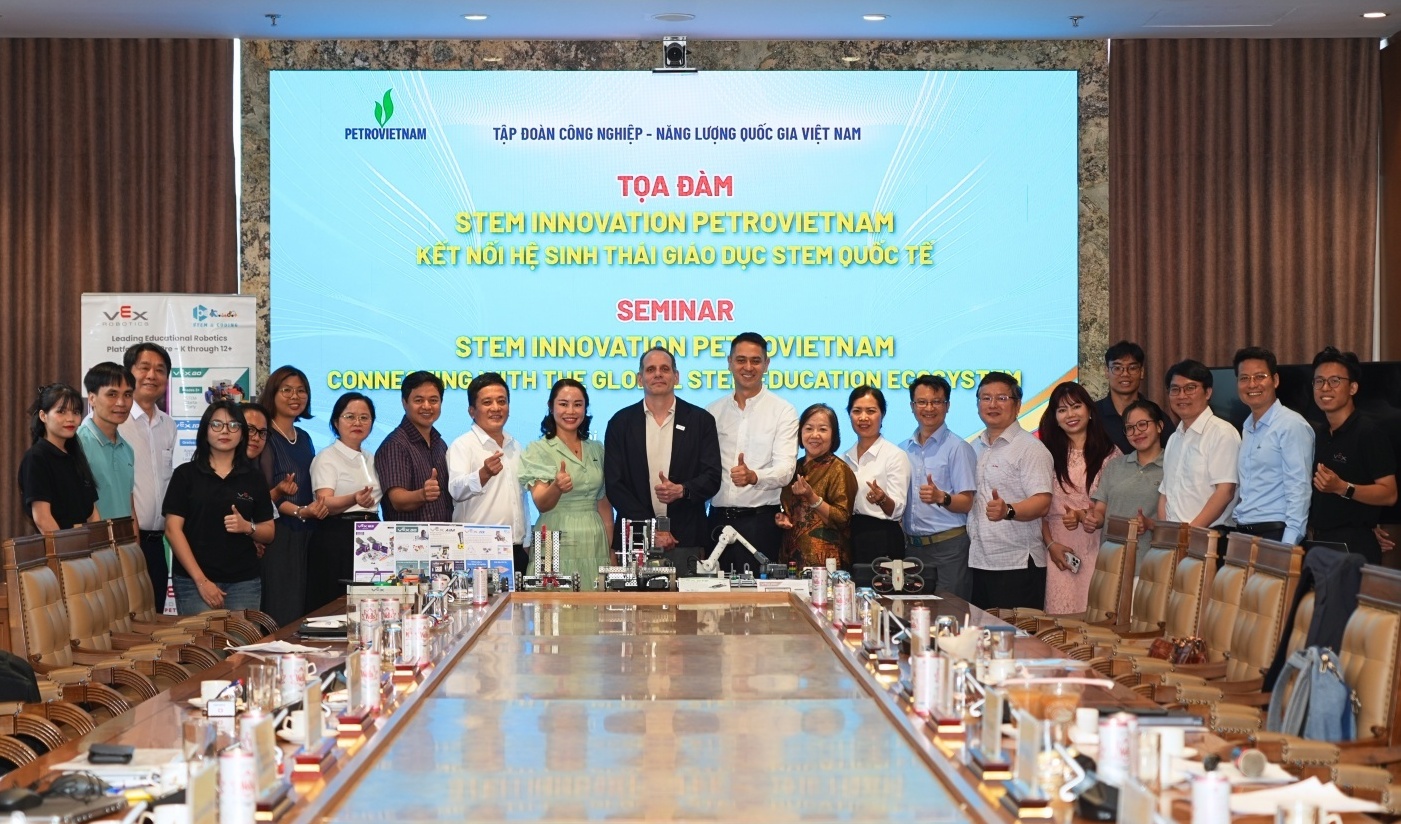 [VIDEO] STEM Innovation Petrovietnam: Kết nối hệ sinh thái giáo dục STEM quốc tế