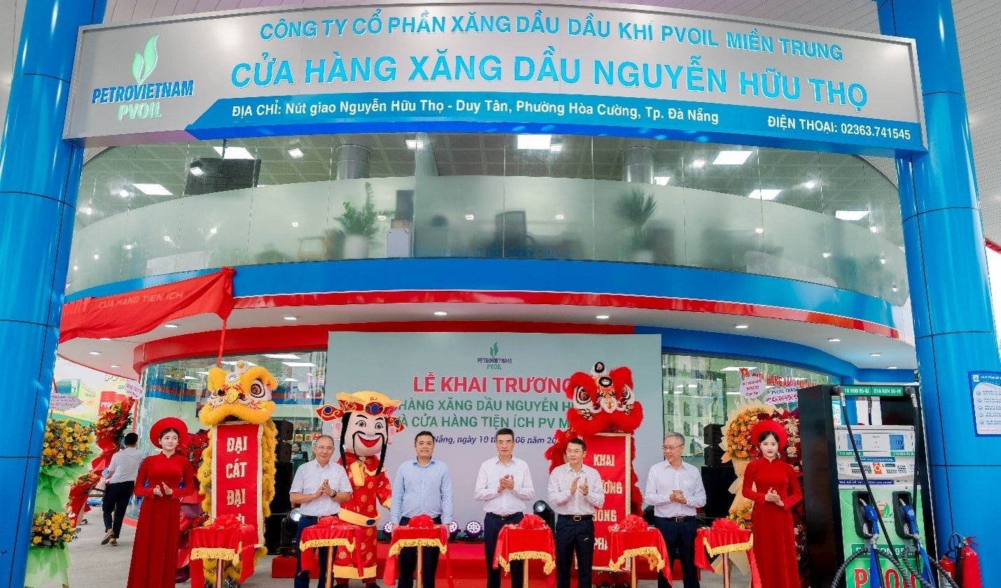 PVOIL triển khai bộ nhận dạng thương hiệu mới về cửa hàng xăng dầu