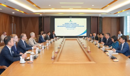 Petrovietnam thúc đẩy hợp tác với Na Uy trong phát triển điện gió ngoài khơi