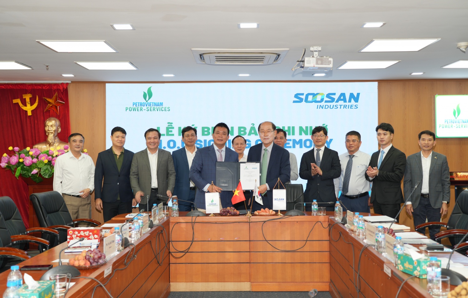 PVPS và SOOSAN ký kết Biên bản ghi nhớ hợp tác PVPS và SOOSAN ký kết Biên bản ghi nhớ hợp tác