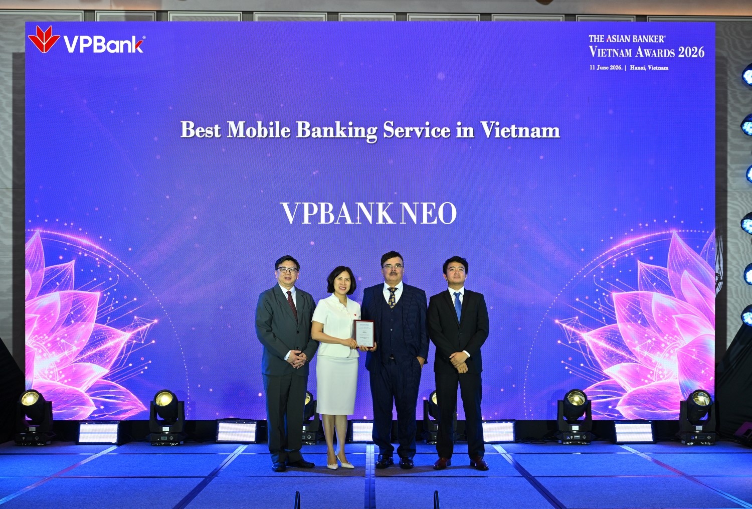 VPBank nhận 3 giải thưởng tại The Asian Banker