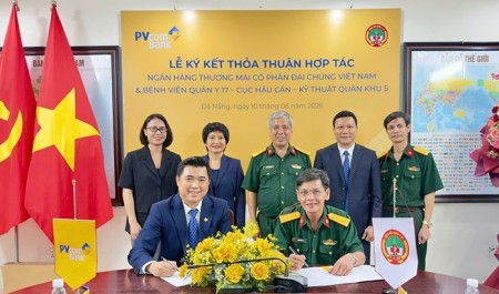 PVcomBank và Bệnh viện Quân y 17 bắt tay hợp tác chiến lược, đẩy mạnh chuyển đổi số và thanh toán hiện đại trong lĩnh vực y tế