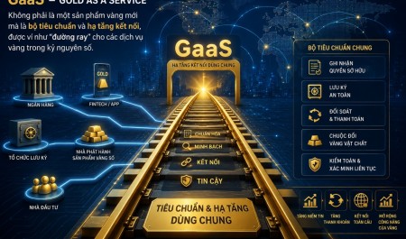 Sáng kiến GaaS: Vì sao Hội đồng Vàng Thế giới muốn xây lại "đường ray" cho thị trường vàng?