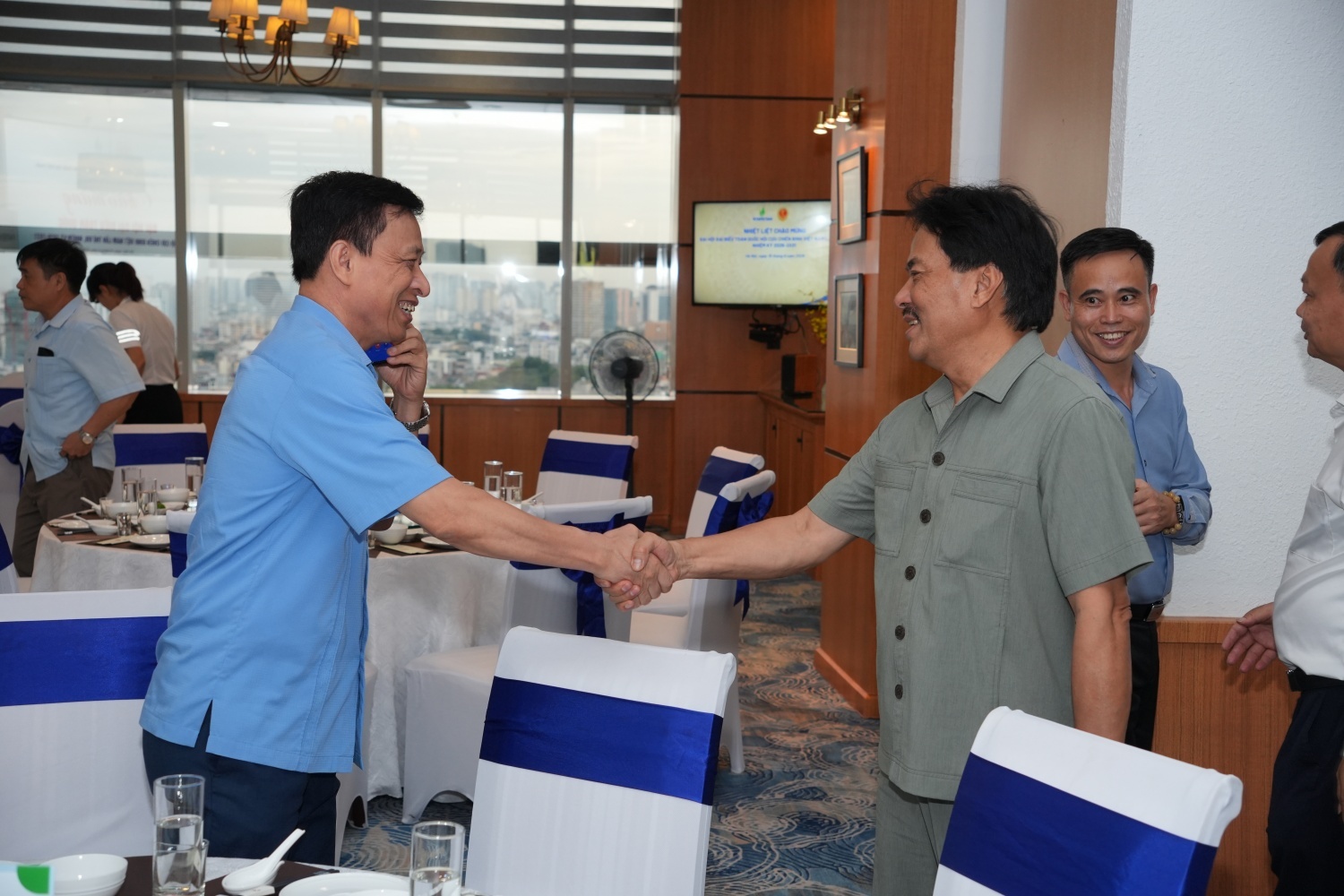 Hội CCB Petrovietnam gặp mặt các đại biểu dự Đại hội CCB Việt Nam lần thứ VIII