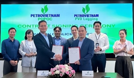 PVD Logging và PQPOC ký hợp đồng cung cấp dịch vụ Slickline cho Dự án Phát triển mỏ khí Lô B