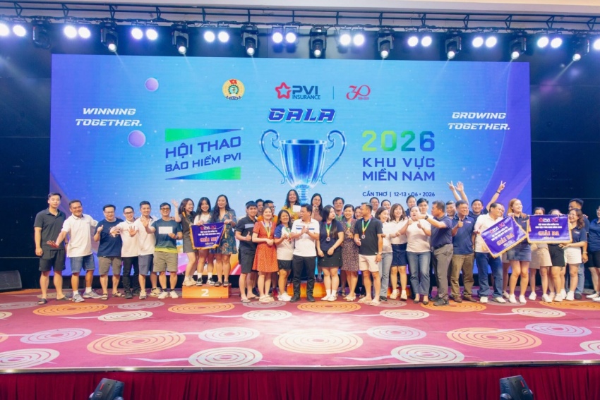 Hội thao PVI khu vực phía Nam năm 2026: Lan tỏa năng lượng, tinh thần đoàn kết và niềm tự hào PVI