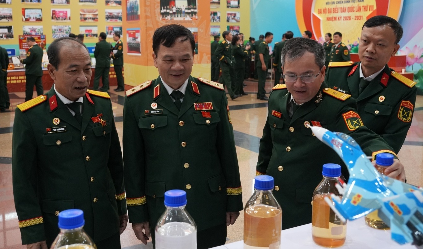 Dấu ấn Petrovietnam trong không gian trưng bày tại Đại hội đại biểu Hội CCB Việt Nam lần thứ VIII