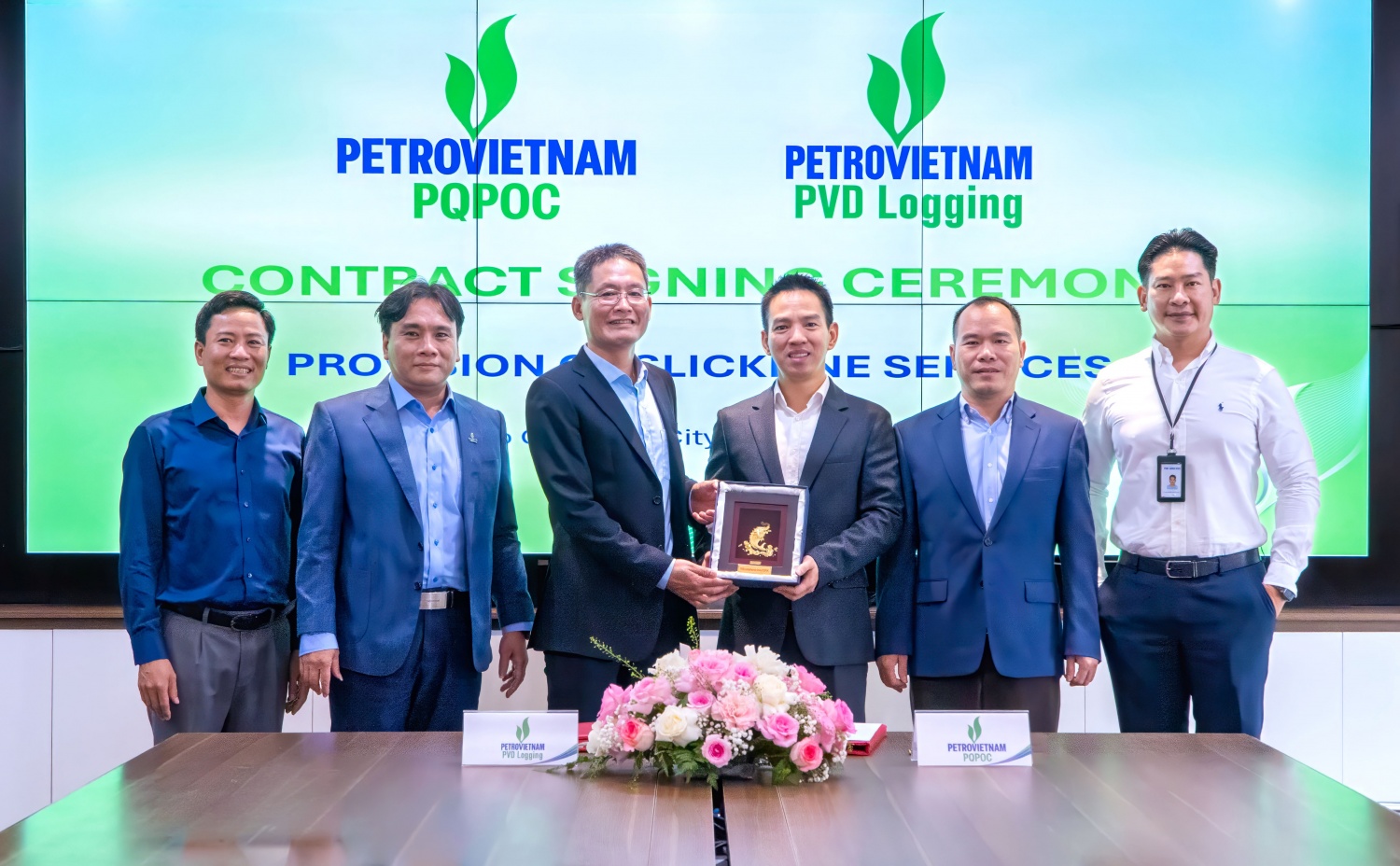 PVD Logging và PQPOC ký hợp đồng cung cấp dịch vụ Slickline cho Dự án Phát triển mỏ khí Lô B