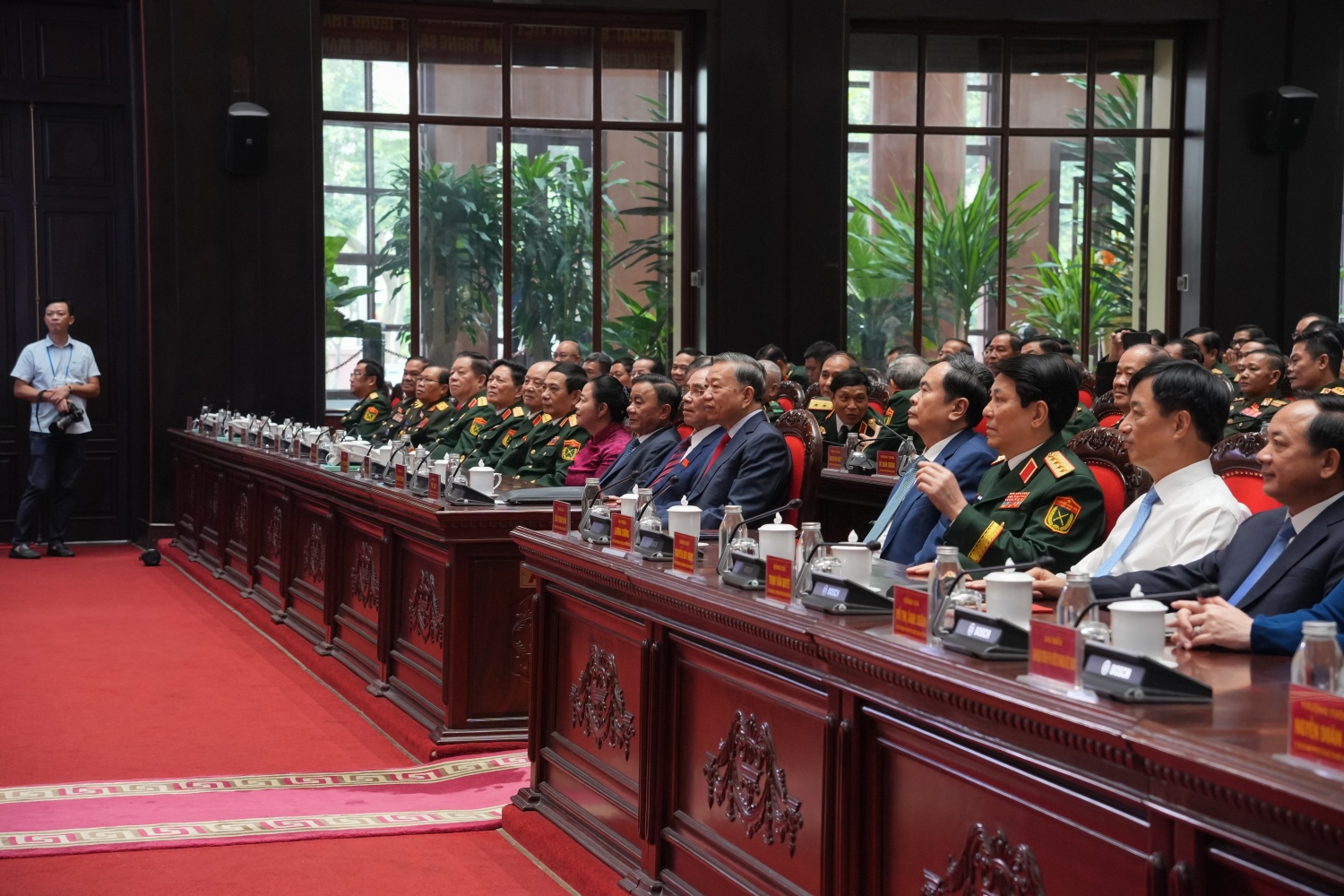 [Chùm ảnh] Khai mạc Đại hội đại biểu toàn quốc Hội Cựu chiến binh Việt Nam lần thứ VIII