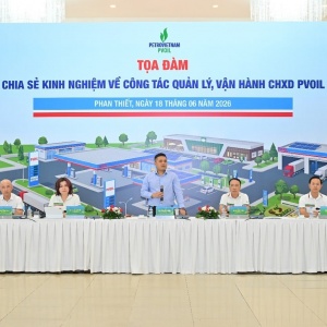 PVOIL tăng cường kết nối, lan tỏa kinh nghiệm quản lý, vận hành trong toàn hệ thống