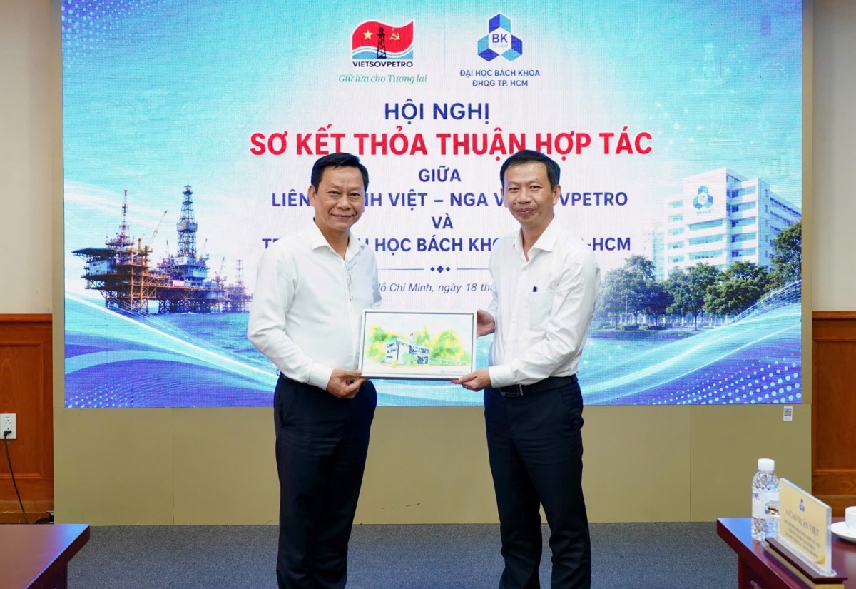 Vietsovpetro - Trường Đại học Bách khoa TP HCM: Định hình hệ sinh thái hợp tác chiến lược trong kỷ nguyên số