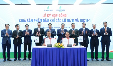 Petrovietnam ký kết các hợp đồng quan trọng, tạo động lực bảo đảm an ninh năng lượng và mục tiêu tăng trưởng "2 con số"