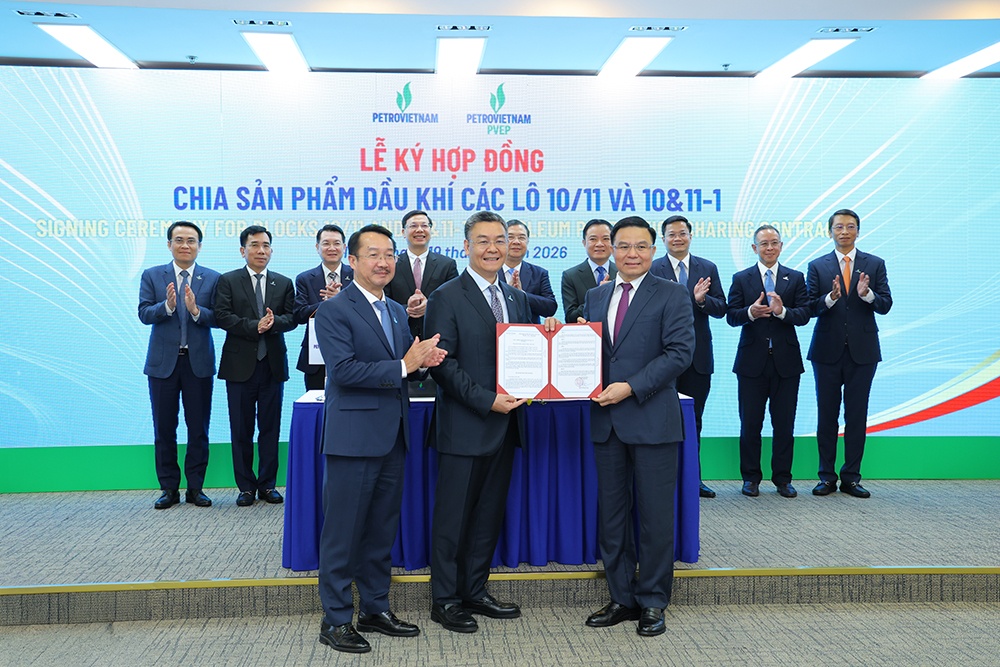 Petrovietnam ký kết các hợp đồng quan trọng, tạo động lực đảm bảo an ninh năng lượng và mục tiêu tăng trưởng 2 con số