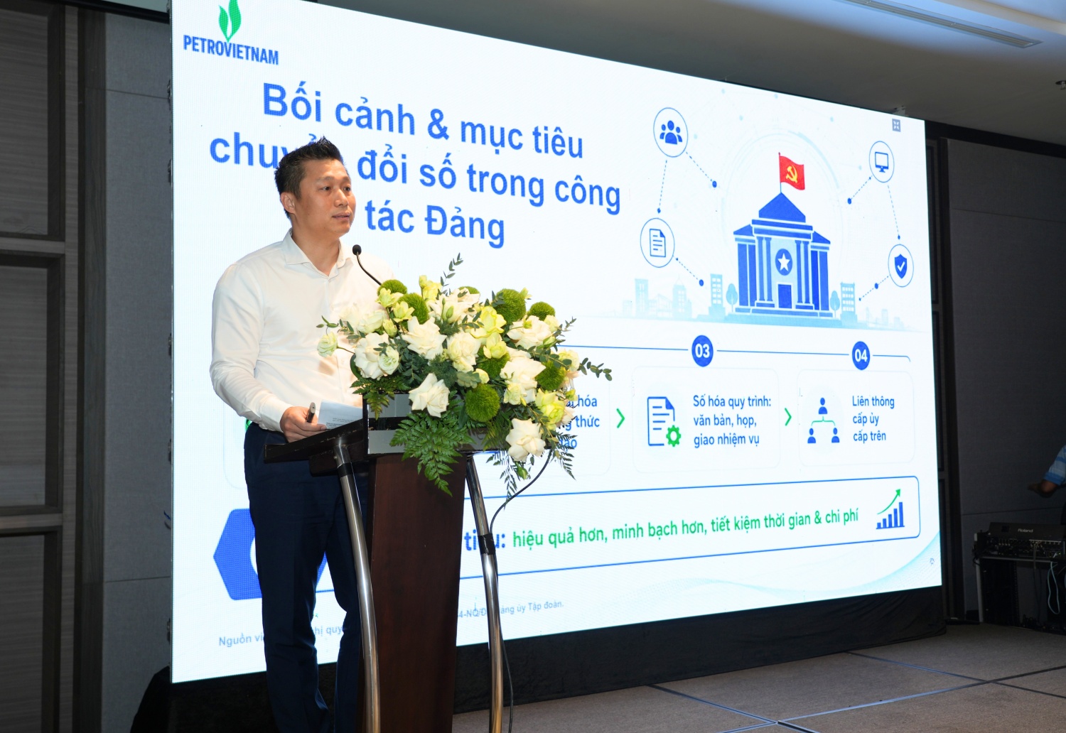 Petrovietnam nâng cao hiệu quả quản trị việc ban hành và tổ chức thực hiện nghị quyết